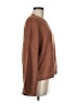 Pink Lily 100% Acrylic Solid Brown Pullover Sweater Size M - photo 4