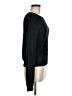 Alice + Olivia Metallic Black Pullover Sweater Size M (estimated) - photo 4