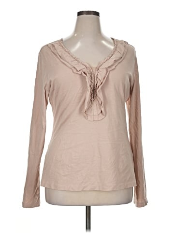 Garnet Hill Long Sleeve Blouse (view 1)
