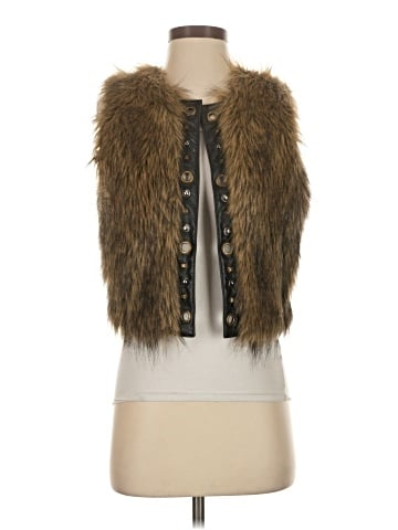 XOXO Faux Fur Vest (view 1)