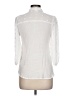 Mine White 3/4 Sleeve Blouse Size L - photo 2