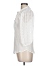 Mine White 3/4 Sleeve Blouse Size L - photo 5