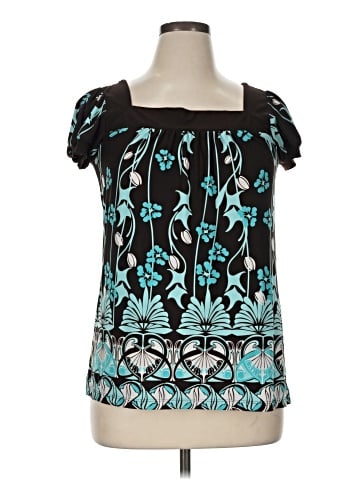 Speechless Short Sleeve Blouse (view 1)