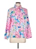 Unbranded 100% Polyester Floral Pink Long Sleeve Blouse Size 8 - 10 - photo 1