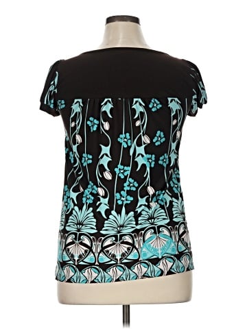 Speechless Short Sleeve Blouse (view 2)