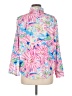 Unbranded 100% Polyester Floral Pink Long Sleeve Blouse Size 8 - 10 - photo 2