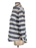 Ellison 100% Cotton Stripes Gray Long Sleeve Button-Down Shirt Size S - photo 5