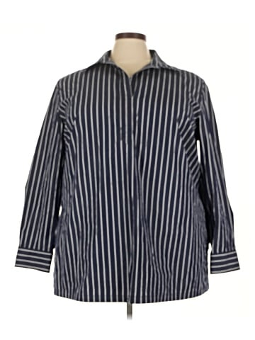 Lauren by Ralph Lauren Long Sleeve Button-Down Shirt (view 1)