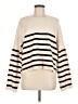 For The Republic Stripes Ivory Pullover Sweater Size M - photo 1