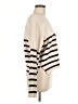 For The Republic Stripes Ivory Pullover Sweater Size M - photo 4