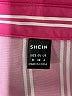 Shein Stripes Pink Long Sleeve Blouse Size 6 - photo 7