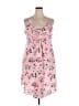 Unbranded Floral Pink Casual Dress Size XL - photo 1