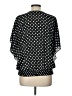 Allison Joy 100% Polyester Black Short Sleeve Blouse Size L - photo 2