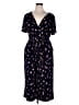 Kaileigh Floral Blue Jumpsuit Size 1X - photo 1