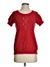 Banana Republic 100% Cotton Red Pullover Sweater Size S - photo 1