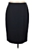 Theory Solid Black Wool Skirt Size 8 - photo 1