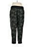 Athleta Print Black Active Pants Size 18 - photo 2