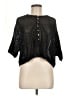 L Space 100% Cotton Black Poncho Size M - photo 1