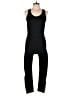 Mono b Solid Black Jumpsuit Size L - photo 1