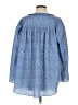 W by Worth Blue 3/4 Sleeve Blouse Size S - photo 2