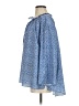W by Worth Blue 3/4 Sleeve Blouse Size S - photo 5