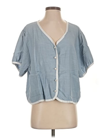 Cherish Short Sleeve Blouse (view 1)