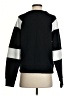 Evereve Color Block Black Pullover Sweater Size S - photo 2