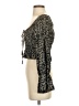 Papaya 100% Polyester Black Long Sleeve Blouse Size S - photo 5