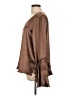 Cupio 100% Polyester Brown Long Sleeve Blouse Size L - photo 5