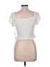 Kirious Ivory Short Sleeve Blouse Size L - photo 2