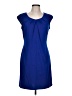 Spense Solid Blue Cocktail Dress Size 10 (estimated) - photo 1