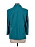 Clichy Teal 3/4 Sleeve Blouse Size L - photo 2