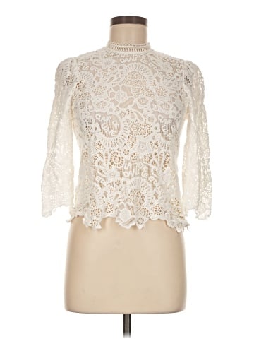 Rebecca Taylor 3/4 Sleeve Blouse (view 1)