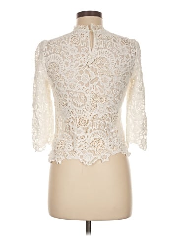 Rebecca Taylor 3/4 Sleeve Blouse (view 2)