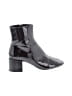 Zara Black Burgundy Ankle Boots Size EU 38 - photo 1