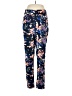 Pop Fit Floral Blue Casual Pants Size 3X - photo 1