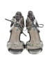 Farylrobin Print Gray Green Heels Size 8 - photo 2