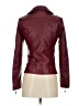 Assorted Brands Burgundy Jacket Size XS - photo 2