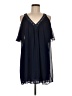 Soprano 100% Polyester Blue Cocktail Dress Size M - photo 1