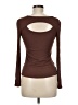 Shein Brown Long Sleeve Top Size M - photo 2