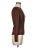 Shein Brown Long Sleeve Top Size M - photo 4