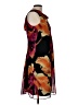Evan Picone 100% Polyester Print Black Casual Dress Size 10 - photo 4