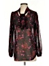 CAbi 100% Polyester Black Long Sleeve Blouse Size XS - photo 1