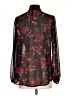 CAbi 100% Polyester Black Long Sleeve Blouse Size XS - photo 2