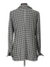 Nina Mclemore Checkered-gingham Ivory Blazer Size 12 - photo 2