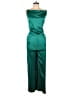 Reiss Color Block Green Teal Jumpsuit Size 10 - photo 1