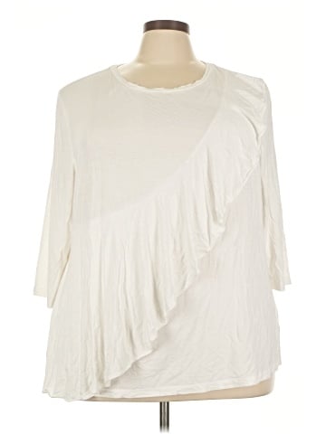 Lane Bryant 3/4 Sleeve Top (view 1)
