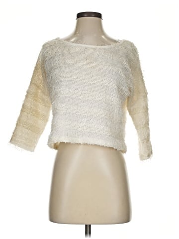 A.gain 3/4 Sleeve Top (view 1)