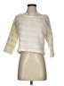 A.gain 100% Polyester Ivory 3/4 Sleeve Top Size S - photo 1