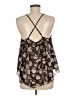 Let Me Be 100% Polyamide Brown Sleeveless Blouse Size M - photo 2